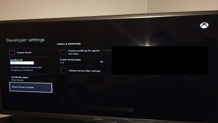 Xbox One Developer Kit Menu Has Been Found
