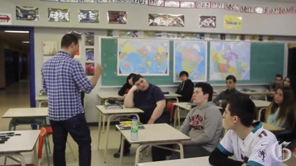 Video: English school students on Quebec history