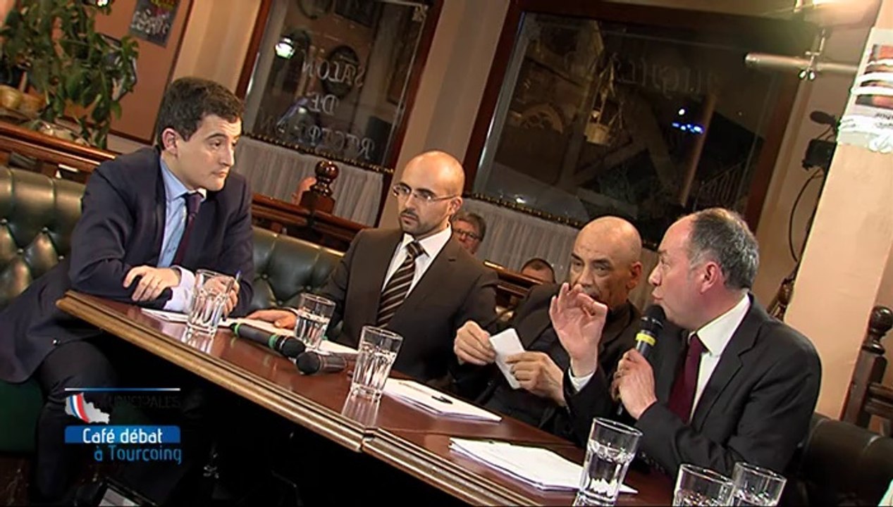 Débat sur le FN entre Michel-François Delannoy et Gérald Darmanin