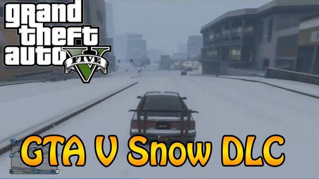 GTA 5 Online - New Christmas DLC Snow Update! (GTA V)