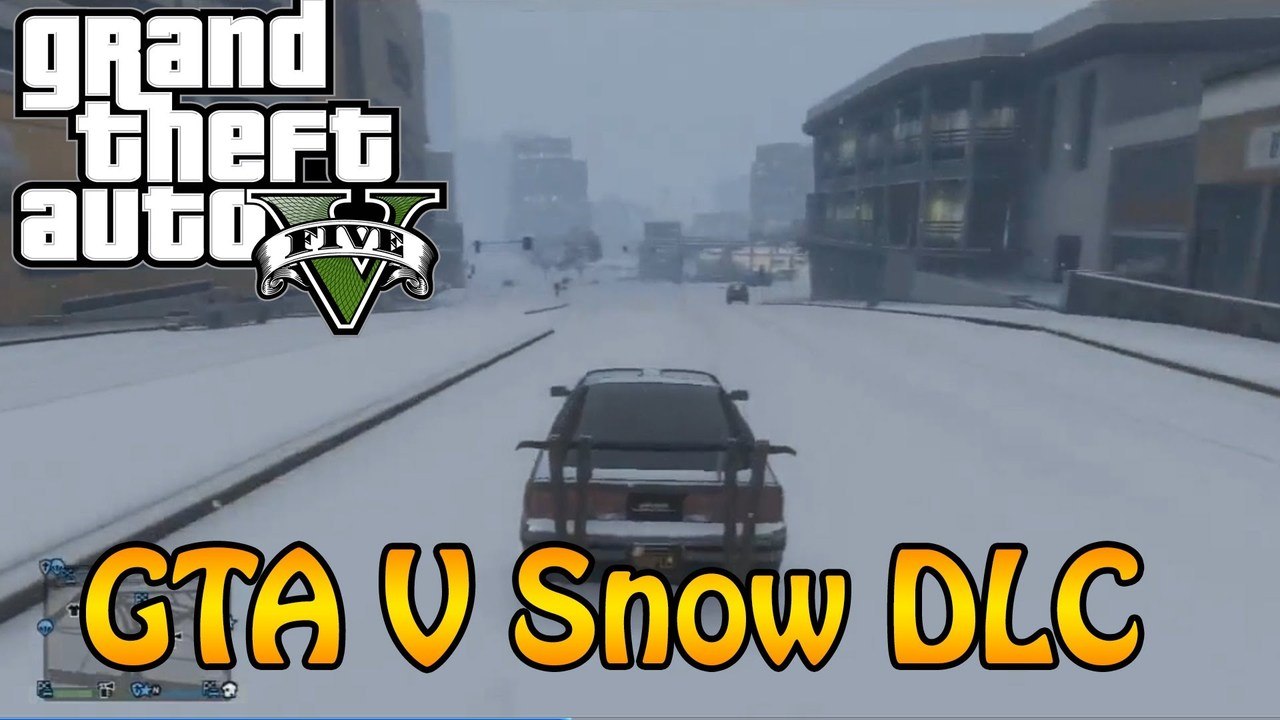 GTA 5 Online - New Christmas DLC "Snow" Update! (GTA V)