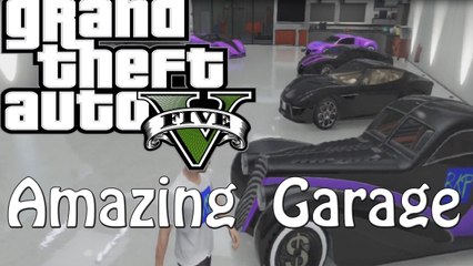GTA 5 Online - Amazing GTA Garage Tour (GTA V)
