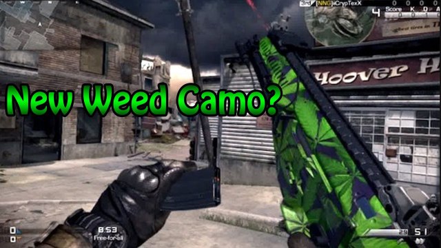 Call of Duty: Ghosts - Leaked New Weed Camo - Hidden Camos - DLC?