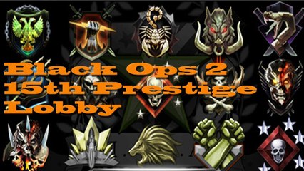 Black Ops 2 - "15th Prestige Lobby"
