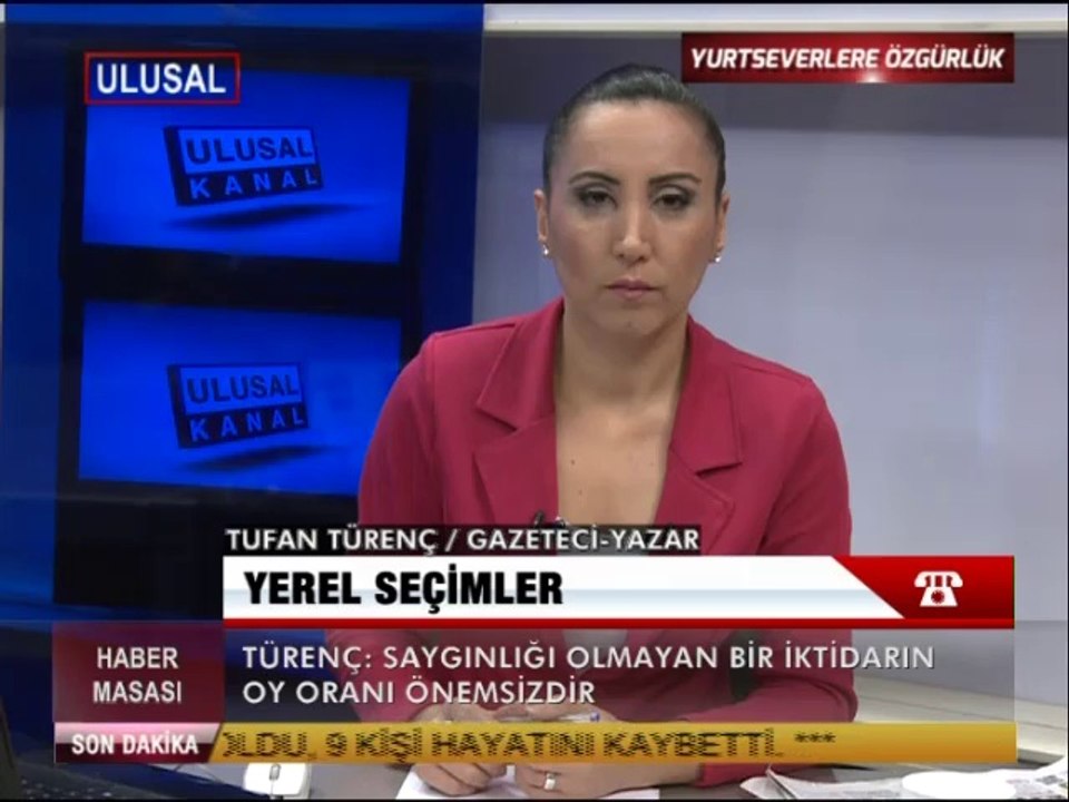 TÜRENÇ; BUGÜNKÜ DÜNYA DEĞERLERİ BÖYLE BİR HÜKÜMETİ KABUL ETMEZ