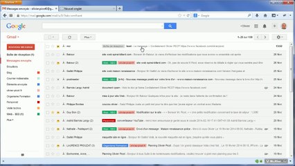 Gmail : Rédiger un message