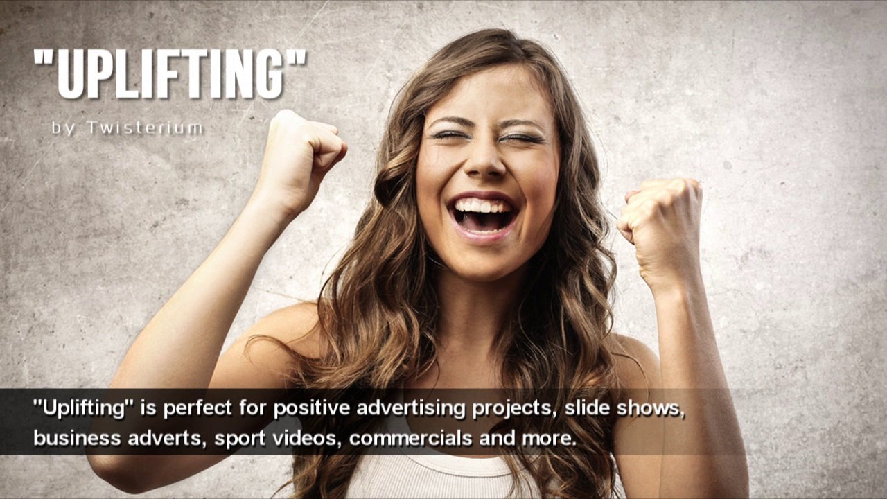 UPLIFTING - Royalty free instrumental background pop-rock music