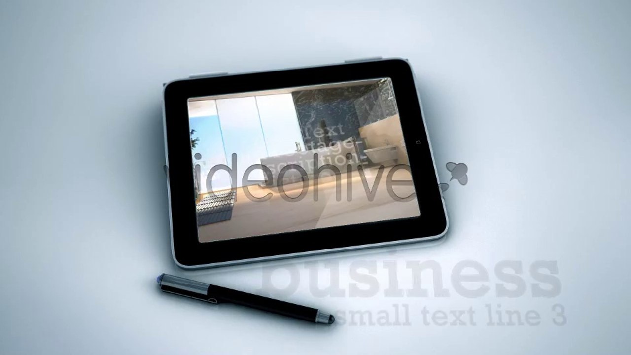 3D Tablet For Your Business V.1.0 - After Effects Template