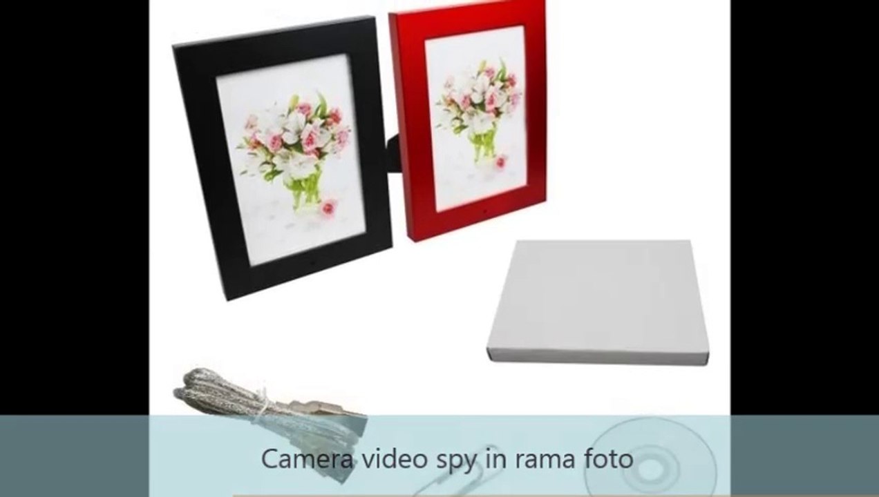Mini camera spion ascunsa in rama foto - senzor de miscare , telecomanda , 32 gb