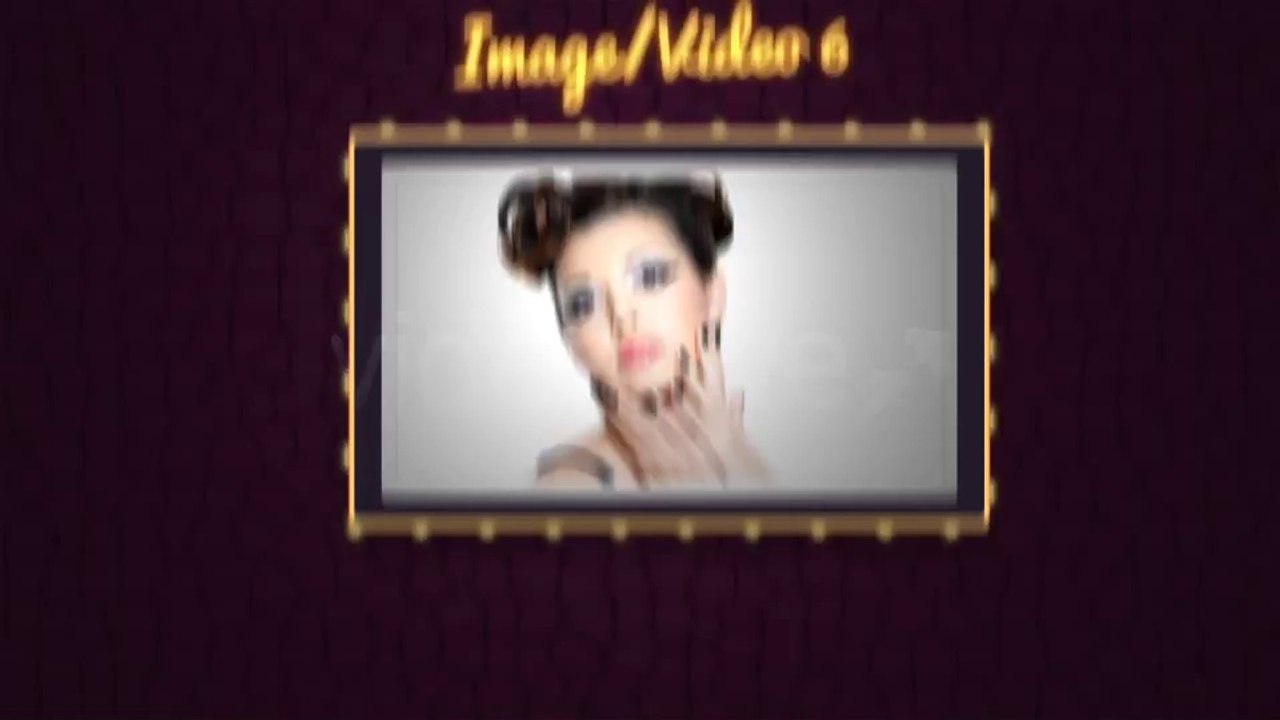 Neon Photo Video Gallery - After Effects Template