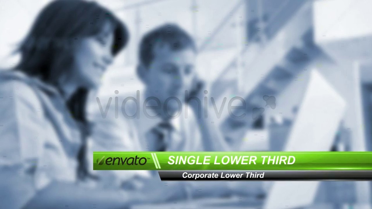 corporate lower third - After Effects Template