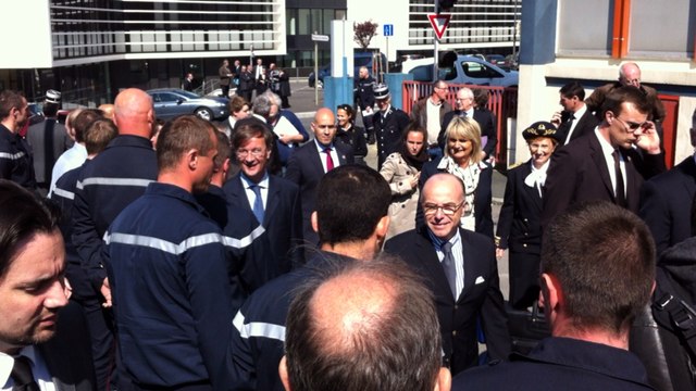 Visite de Bernard Cazeneuve