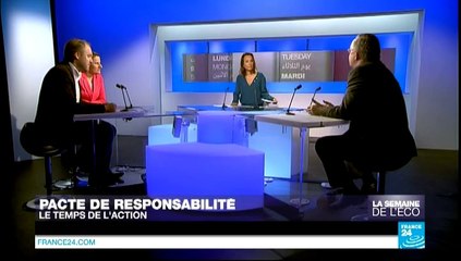 LA SEMAINE DE L'ÉCO - 1ère partie - Pacte de responsabilité : le temps de l'action