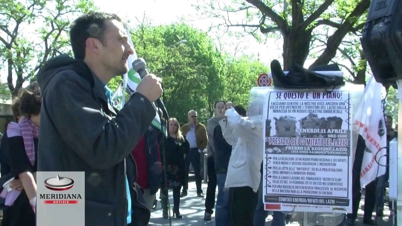 Rifiuti, comitati “no discarica” in presidio davanti alla Regione Lazio