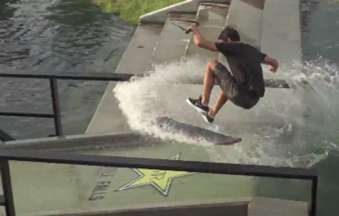 Andrew Pastura in the Wakeskate Tour by Rockstar - WakeSkateboarding