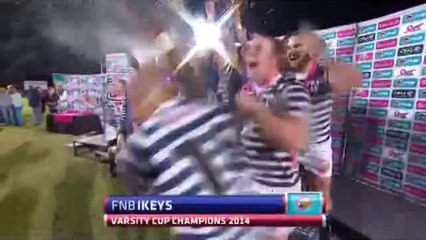 Finale de la Varsity Cup en Afrique du Sud 2014