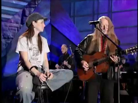 Willie Nelson and Shania Twain, Blue eyes crying in the rain