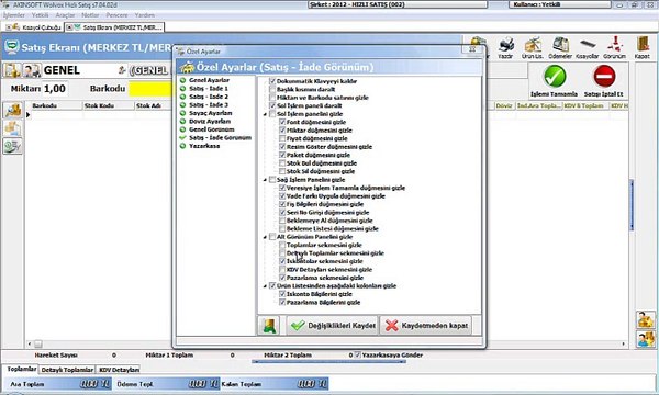 WOLVOX Hızlı Satış