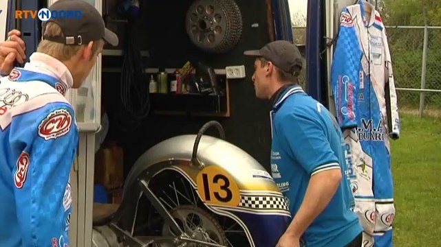 Zijspancoureur Wilfred Detz na vier jaar terug op het hoogste nivo. - RTV Noord