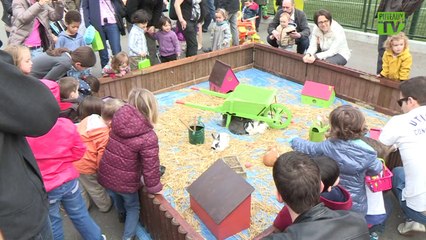 Vidéo Puteaux : Chasse aux œufs sur l’île