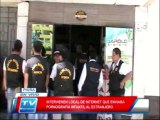 Piura: Intervienen locales de internet que comercializaban pornografía infantil 10 0414