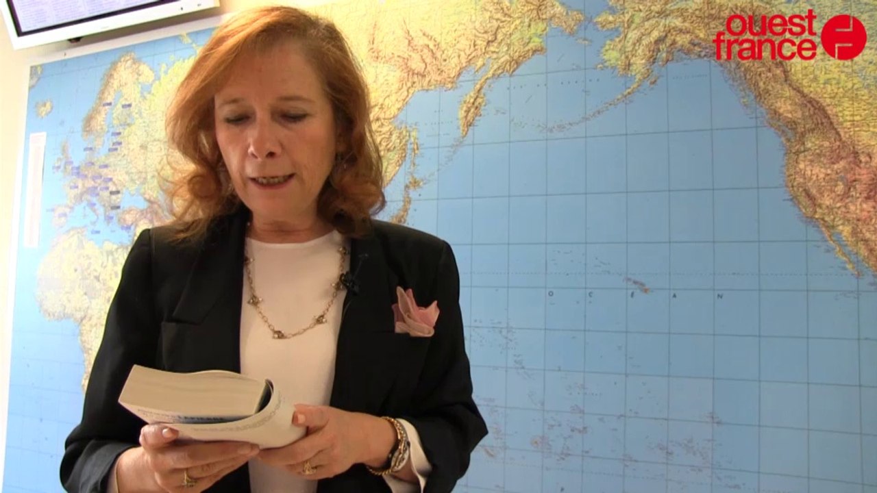 Alexandra Lapierre invitée de dimanche Ouest-France - Je te vois reine des quatre parties du monde