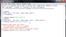 Learn Python Programming Tutorial 10 | List Methods