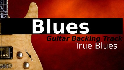 Texas Blues Backing Track for Guitar in A - True Bluez