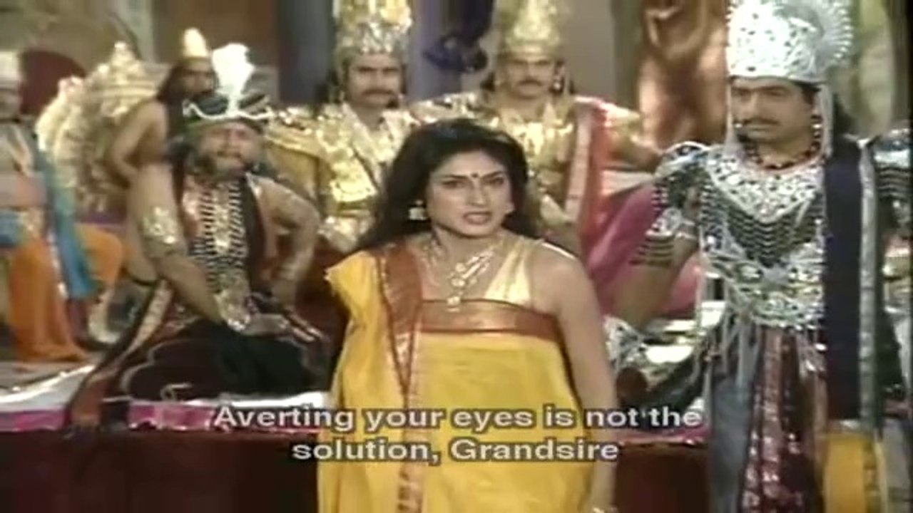 Mahabharat - Full Episode 47 - Draupadi Vastraharan _ Mahabharat Episode-47 with Subtitles