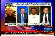 SAMAA Nadeem Malik Live with MQM Waseem Akhtar  (10 April 2014)