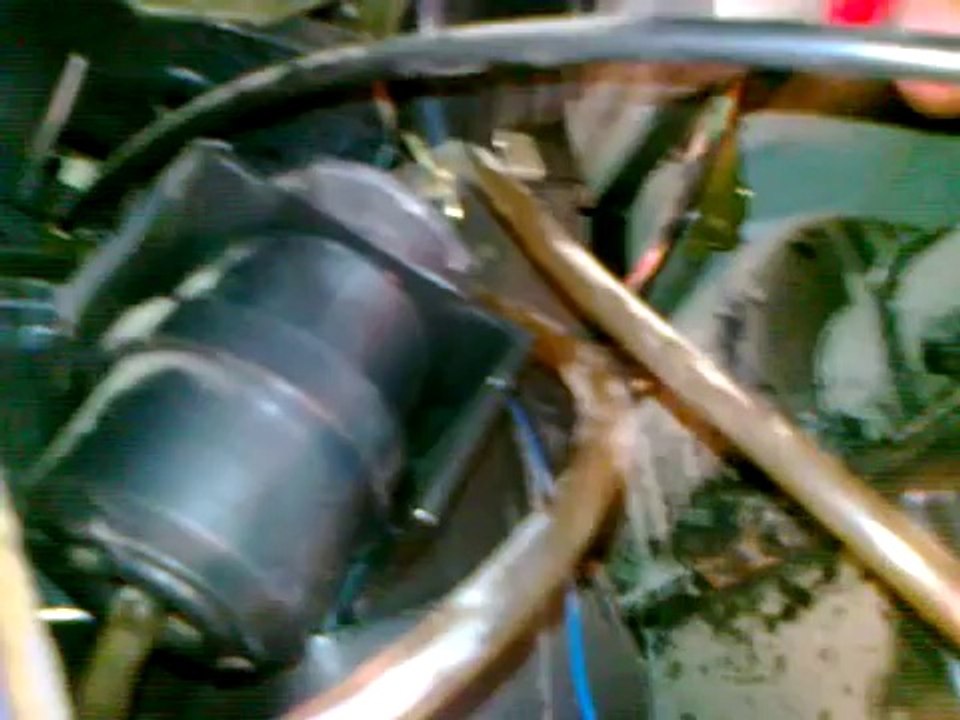 Demontarea din bord CN Dacia a valvei vacuumatice