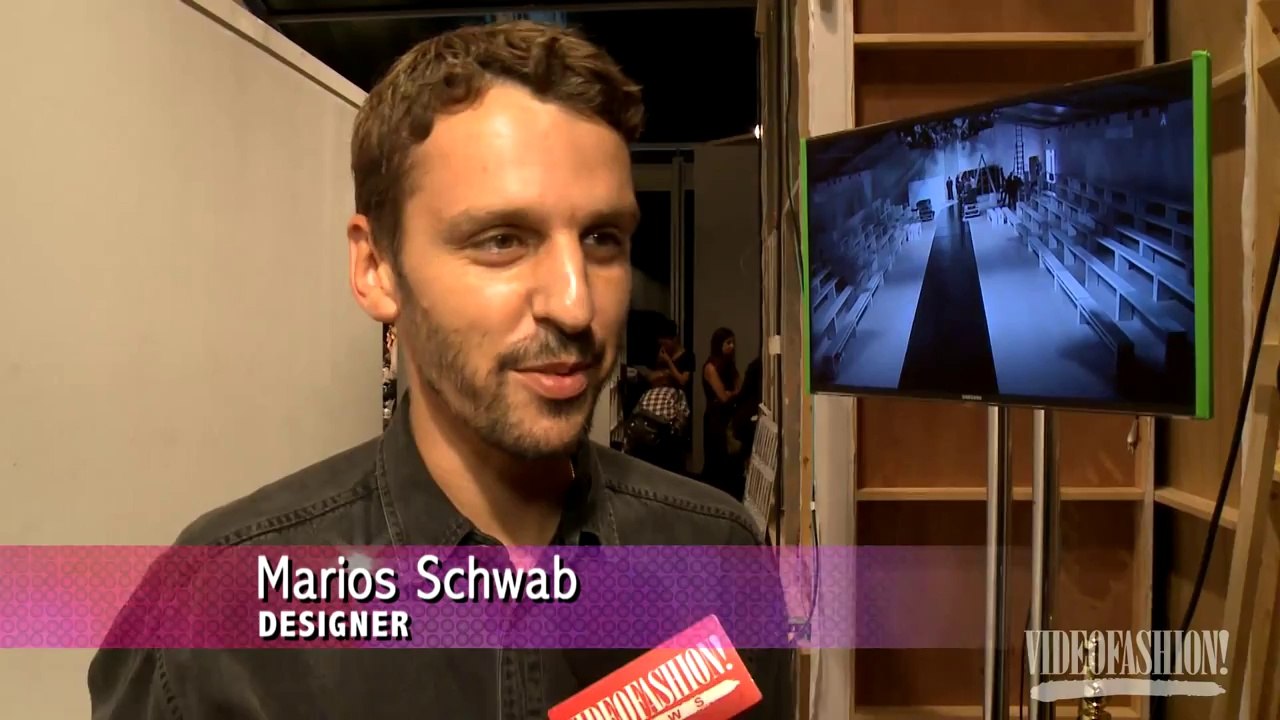 Marios Schwab Spring/Summer 2013 - Videofashion