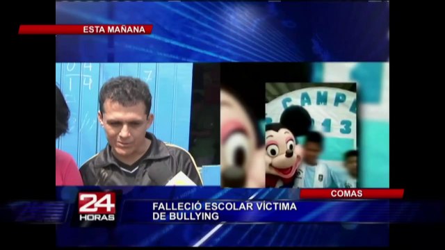 Menor de 12 años falleció tras ser víctima de bullying en colegio de Comas