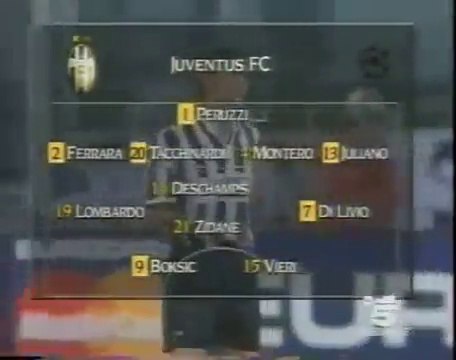 Juventus - Ajax 4-1 (23.04.1997) Ritorno, Semifinali Champions League