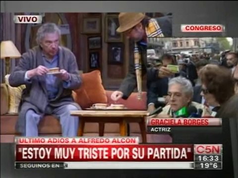 Pronto.com.ar Antonia Gasalla y Graciela Borges despiden al legendario actor