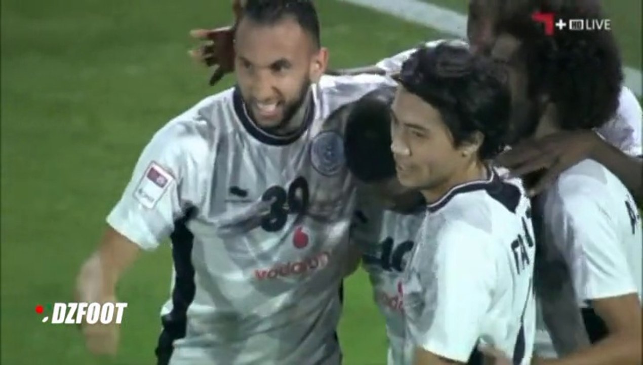 Le but et la passe de Belhadj face à Al Kharitiyat -  نذير بلحاج