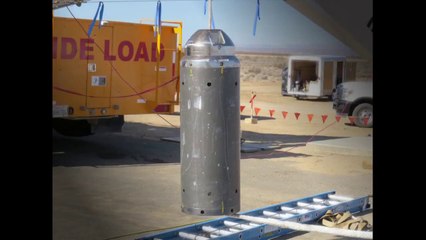 Mars Descent Parachute Rips In Rocket Sled Test - HD