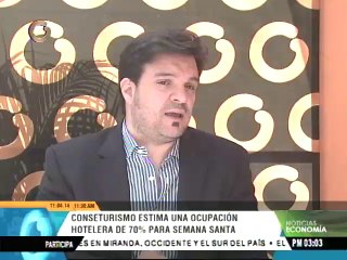 Conseturismo: Hoteles presentan 70 % de ocupación para Semana Santa