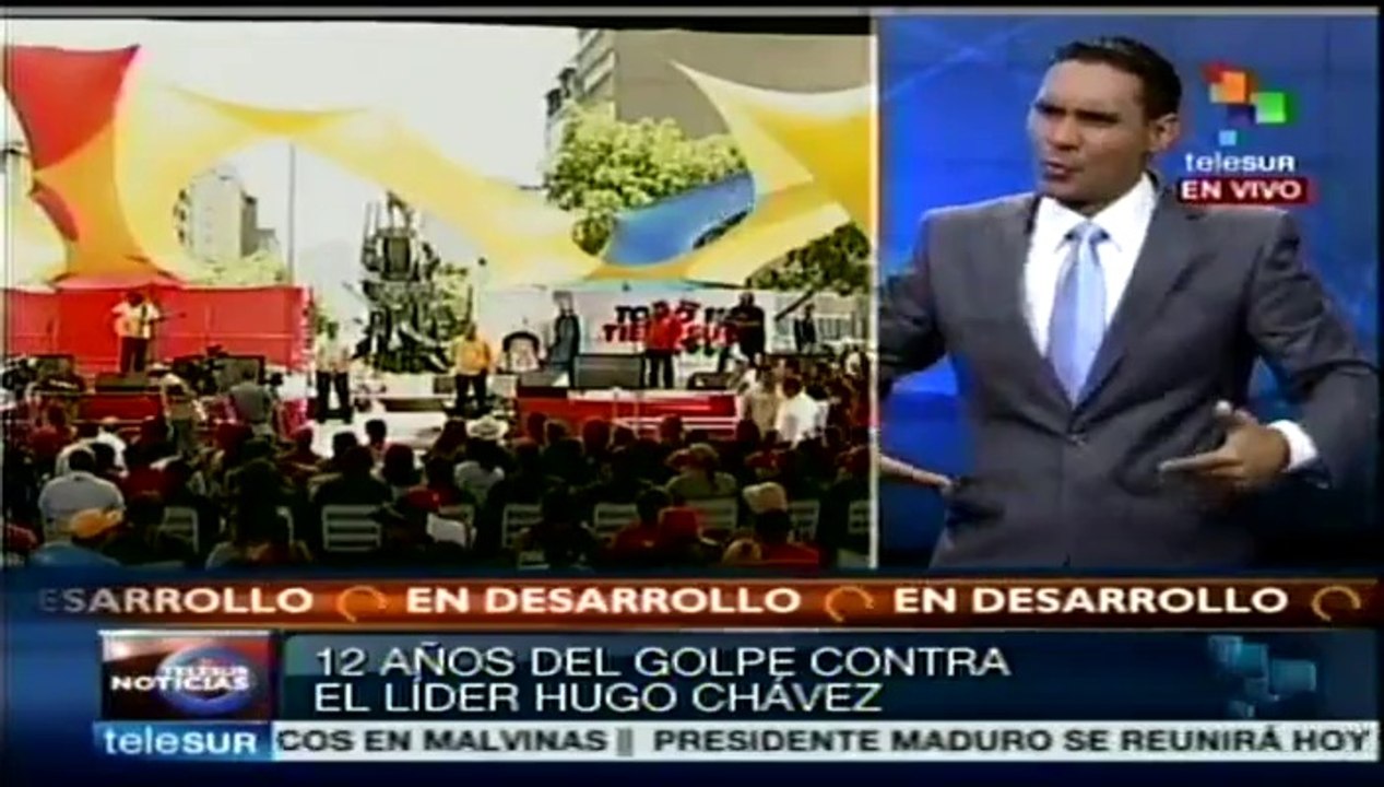 Venezuela conmemora 12 años del golpe de estado contra Hugo Chávez