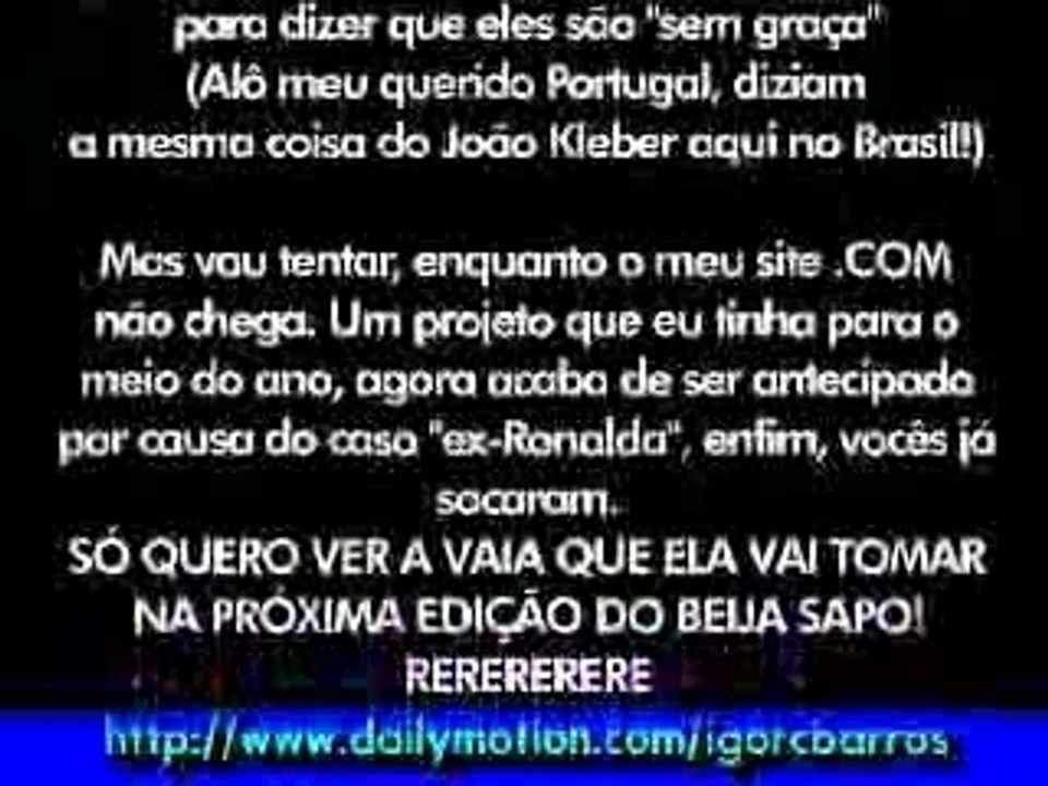 Editorial: Agora no Dailymotion