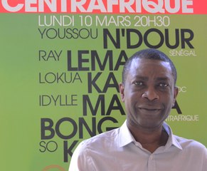 YOUSSOU ND'OUR  - Solidarité centrafrique au Théâtre de la Ville à Paris