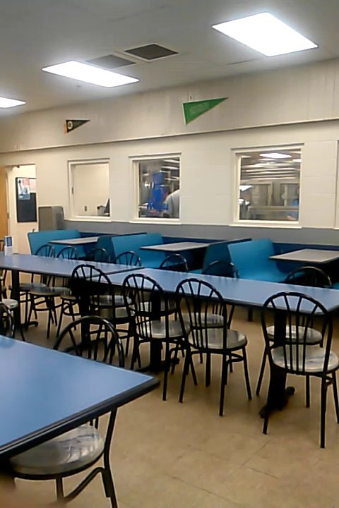 a 11th grader skipping the lunch line at Deltona High School