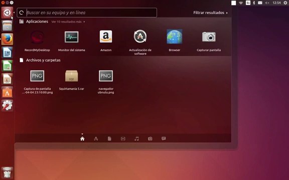 Activar y desactivar scopes en Ubuntu 14.04 LTS