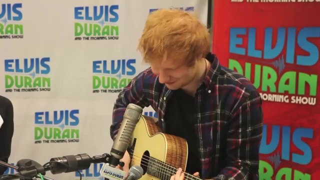 Ed Sheeran - Drunk In Love by Beyoncé - Elvis Duran Morning Show