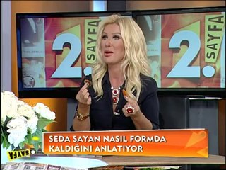 2.Sayfa ekibi, Seda Sayan'a Sultan kahvaltısı hazırladı.