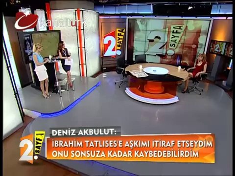2.Sayfa'ya konuk olan Deniz Akbulut : Yeşilçamda Aşk Yaşadığım Aktörler Oldu...