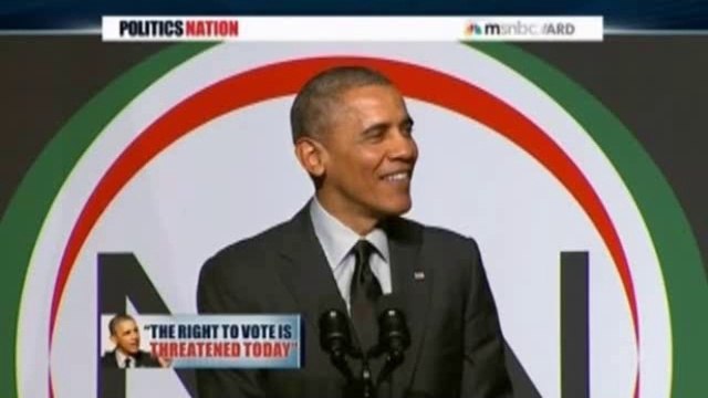 President Obama Makes Fun Of Birthers At National Action Network Convention