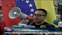 Movimientos de España entregan manifiesto en apoyo a Venezuela