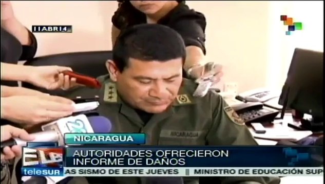Sismo en Nagarote, Nicaragua dejó grandes daños materiales