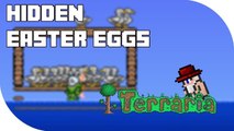 Hidden Easter Eggs in Terraria (RED'S HAT, SUN, QUACK, DEVELOPERS ARMOUR)